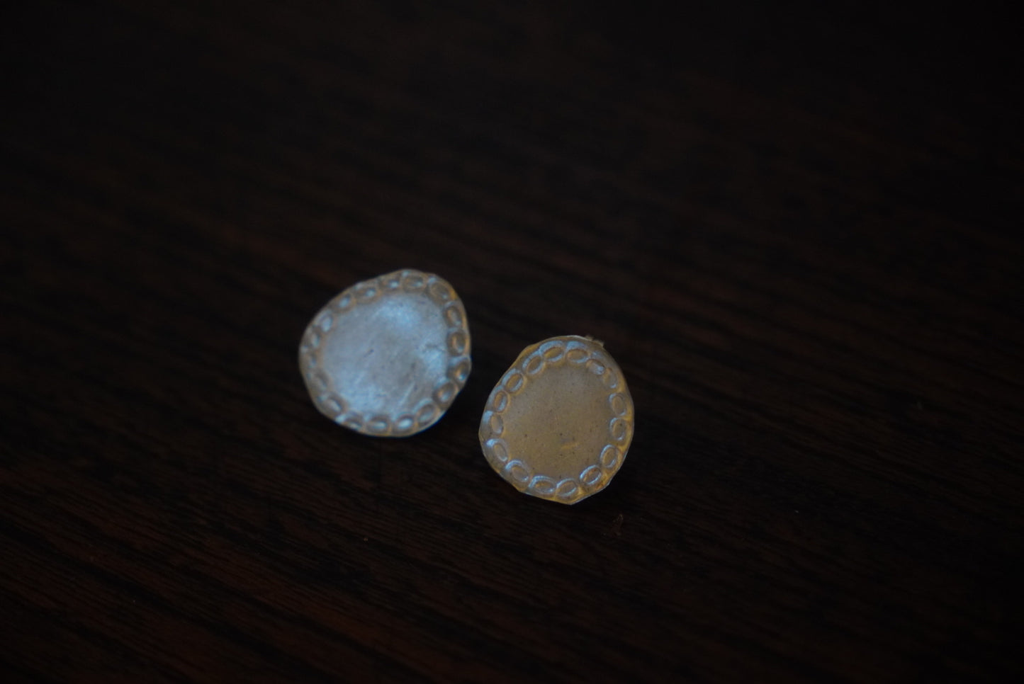 iloha＿プレートシルバーピアス